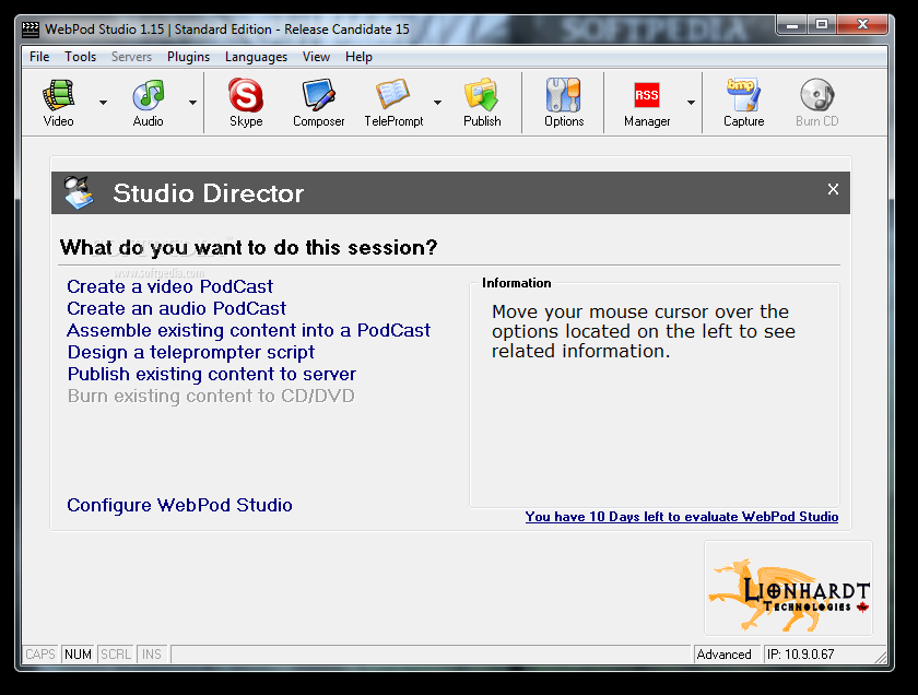 WebPod Studio Standard Edition WebPod Studio Standard Edition