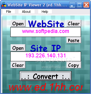 WebSite IP Viewer