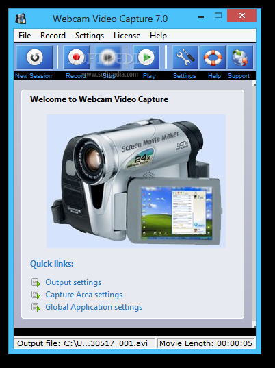 Webcam Video Capture