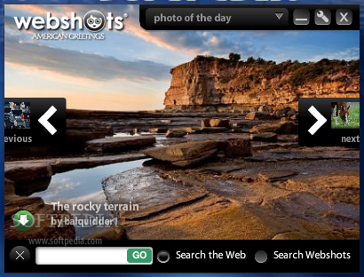Webshots Daily Features