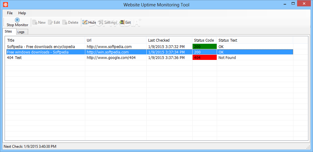 Website Uptime Monitoring Tool