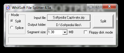 WhitSoft File Splitter