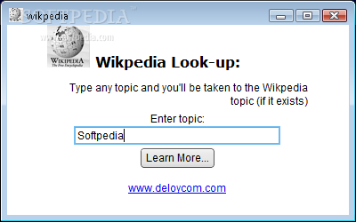 Wikipedia Look-Up