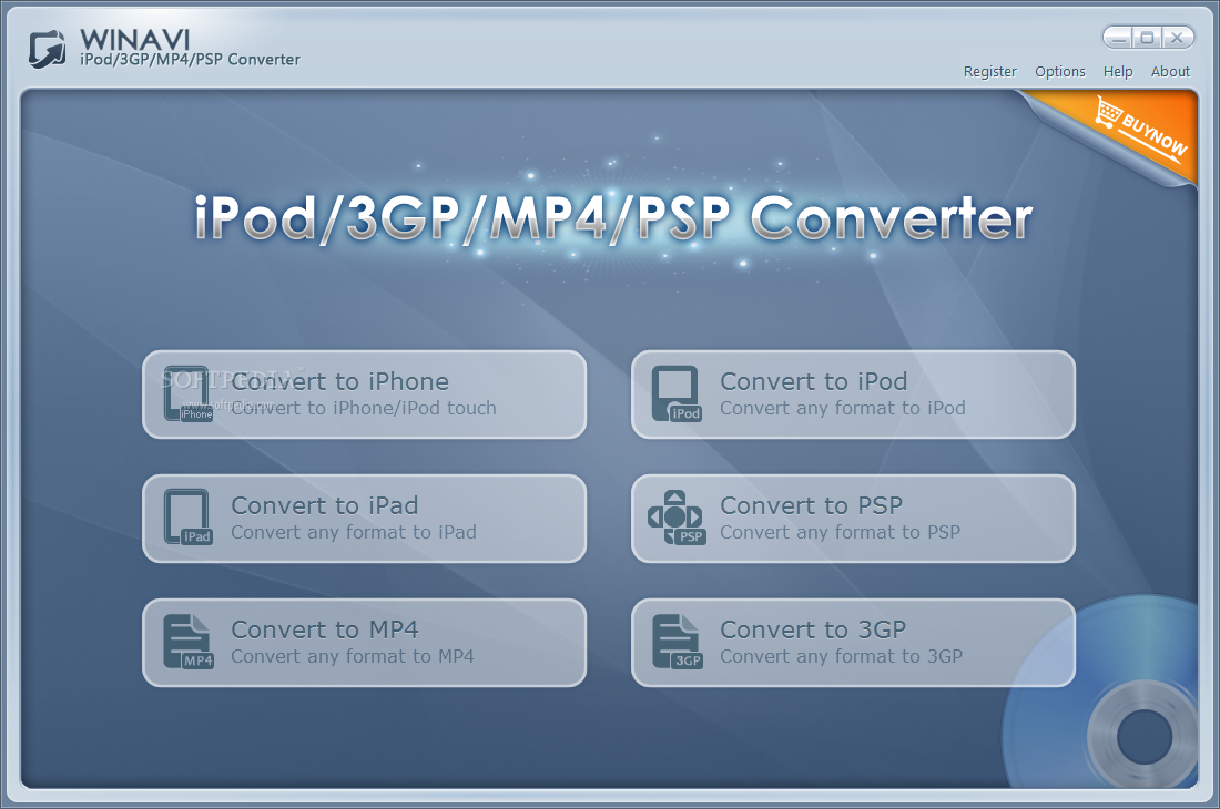 WinAVI iPod/3GP/MP4/PSP Video Converter