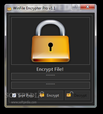 WinFile Encrypter Pro