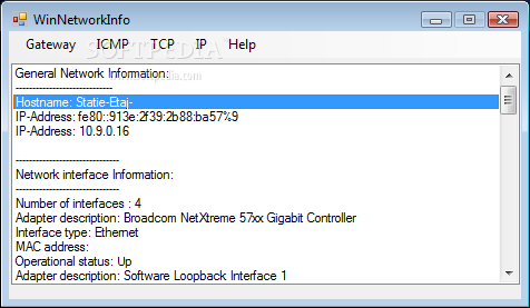 WinNetworkInfo