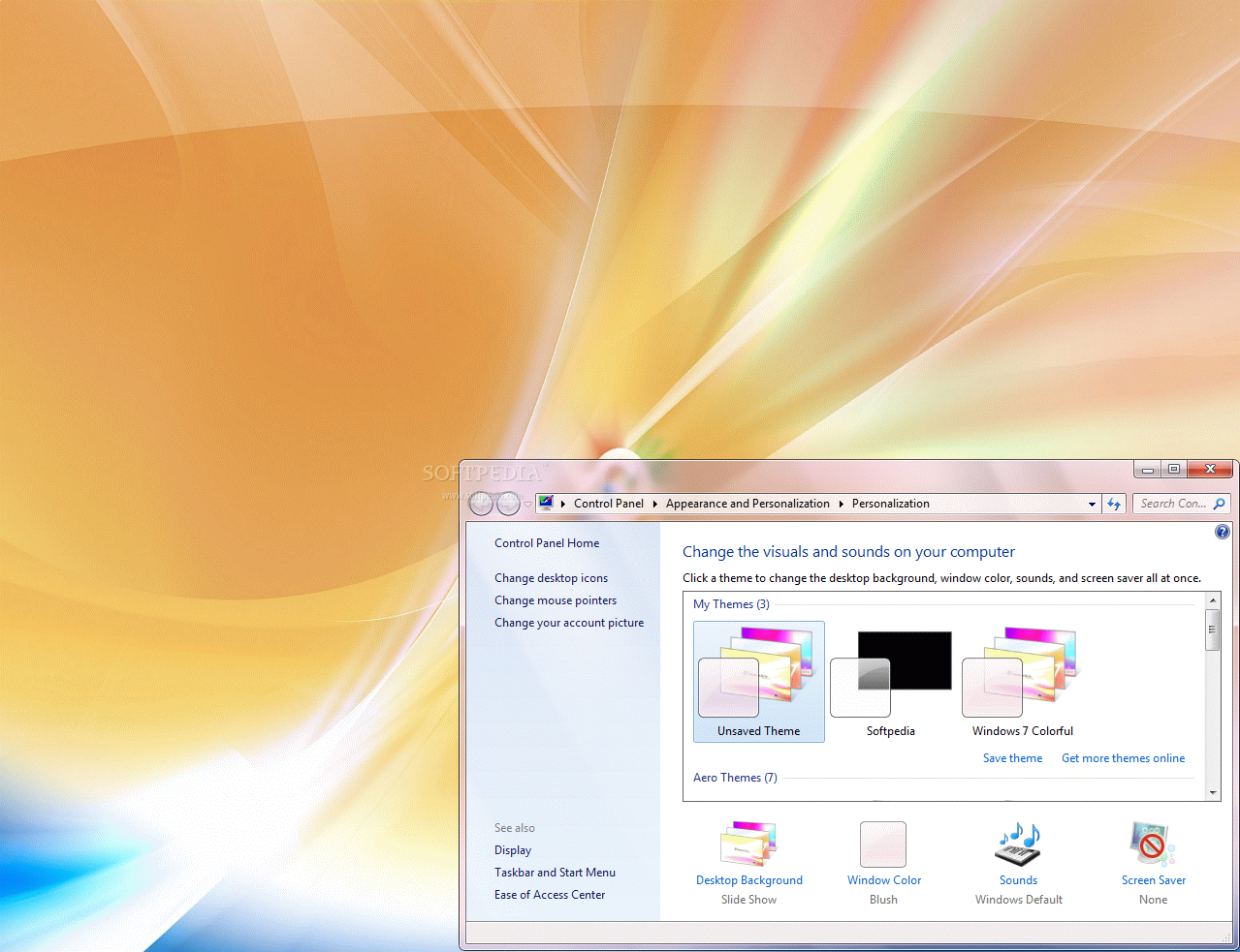 Windows 7 Colorful Theme