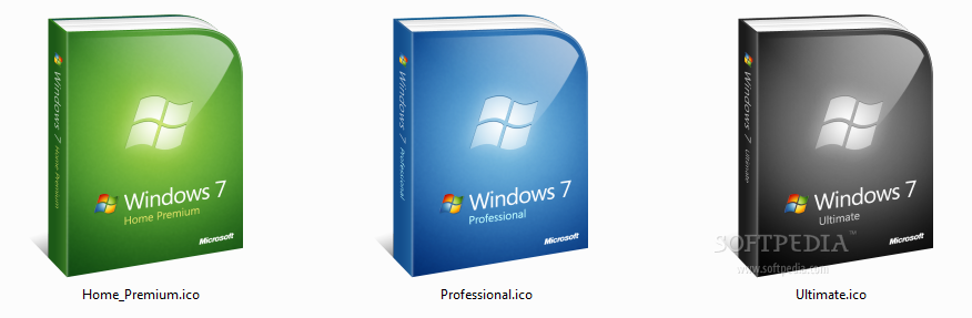 Windows 7 DVD-Box's