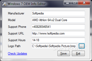 Windows 7 Oem Info Editor