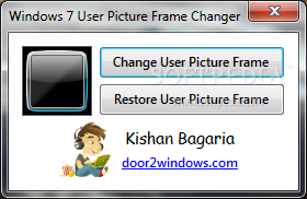 Windows 7 User Picture Frame Changer