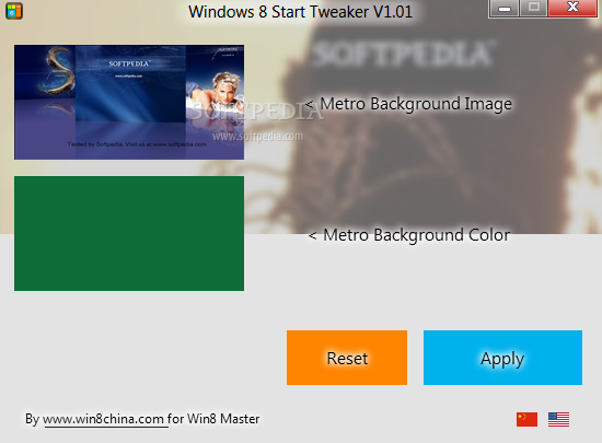 Windows 8 Start Tweaker