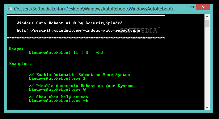 Windows Auto Reboot