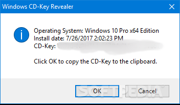 Windows CD-Key Revealer
