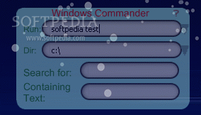 Windows Commander Widget