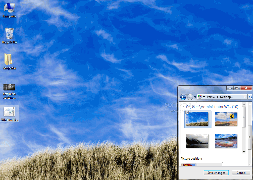 Windows Live Clouds Theme