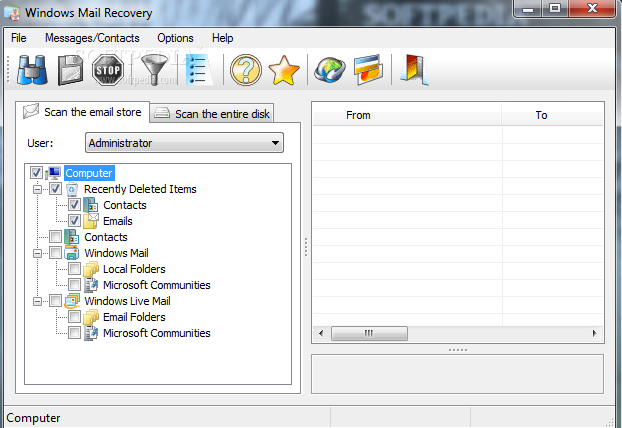 Windows Mail Recovery
