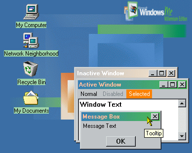 Windows Me Theme