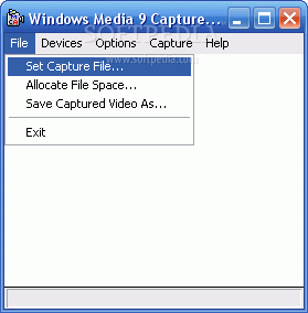 Windows Media 9 Capture
