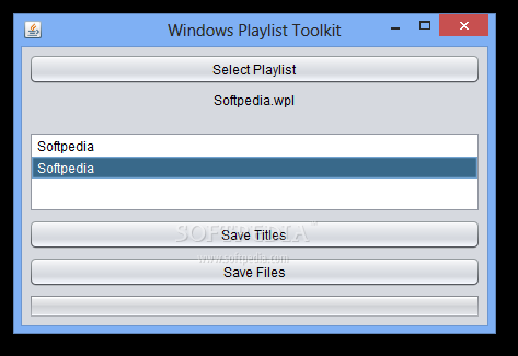 Windows Playlist Toolkit