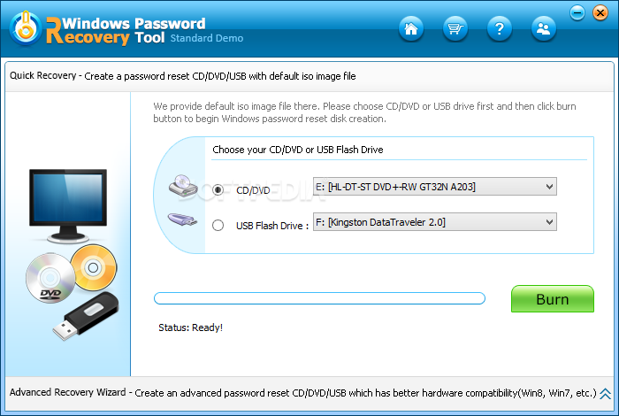 Windows Password Recovery Tool Standard