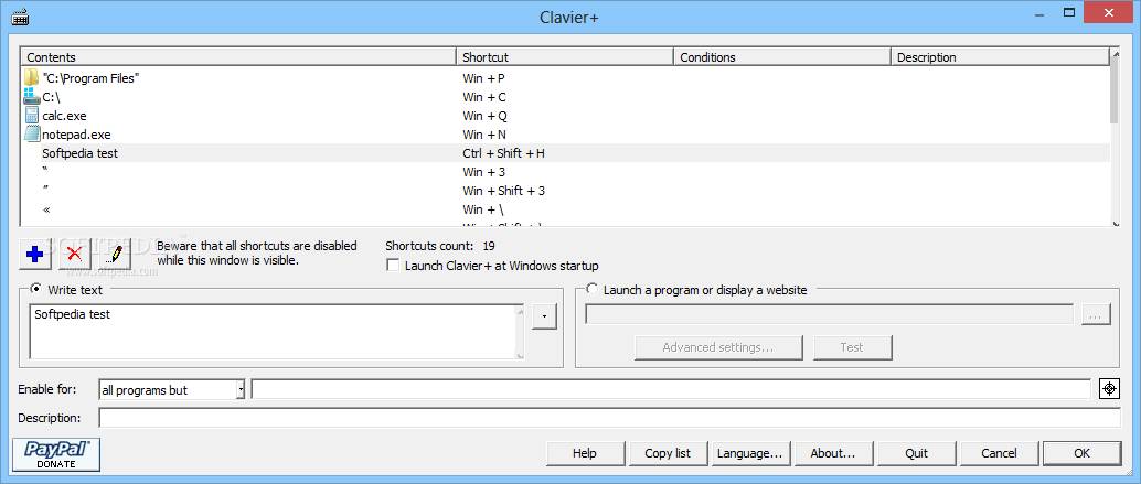 Portable Clavier+