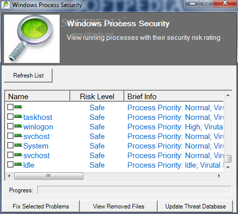 Windows Process Security