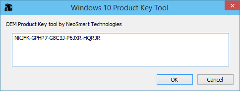 Windows Product Key Tool