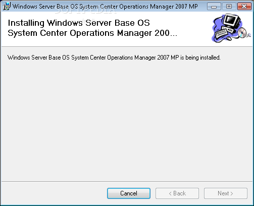 Windows Server Operating System Management Pack for Operations Manager 2007