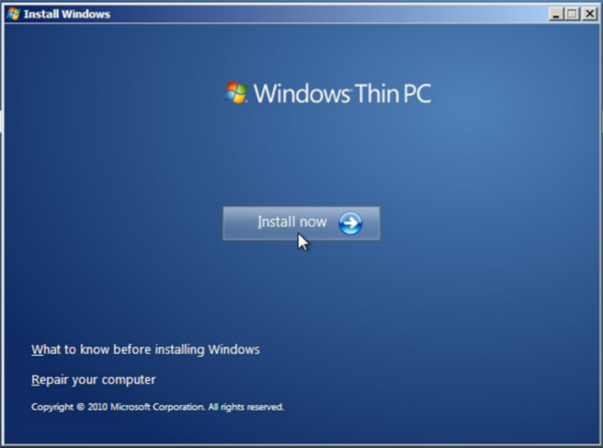 Windows Thin PC