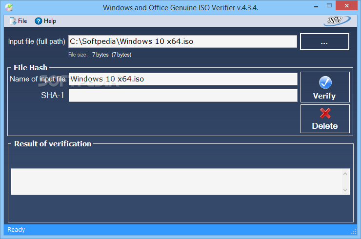 Windows and Office Genuine ISO Verifier