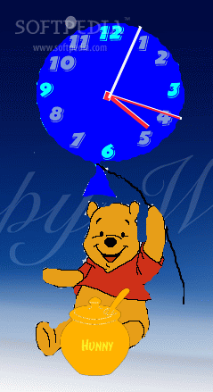 Winnie the pooh clock