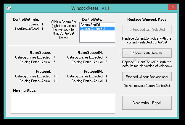 WinsockReset