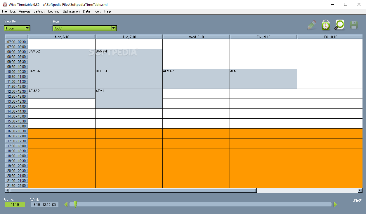 Wise Timetable