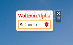 Wolfram Alpha Windows Desktop Gadget
