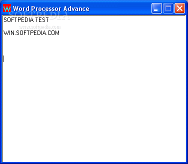 Word Processor Advance