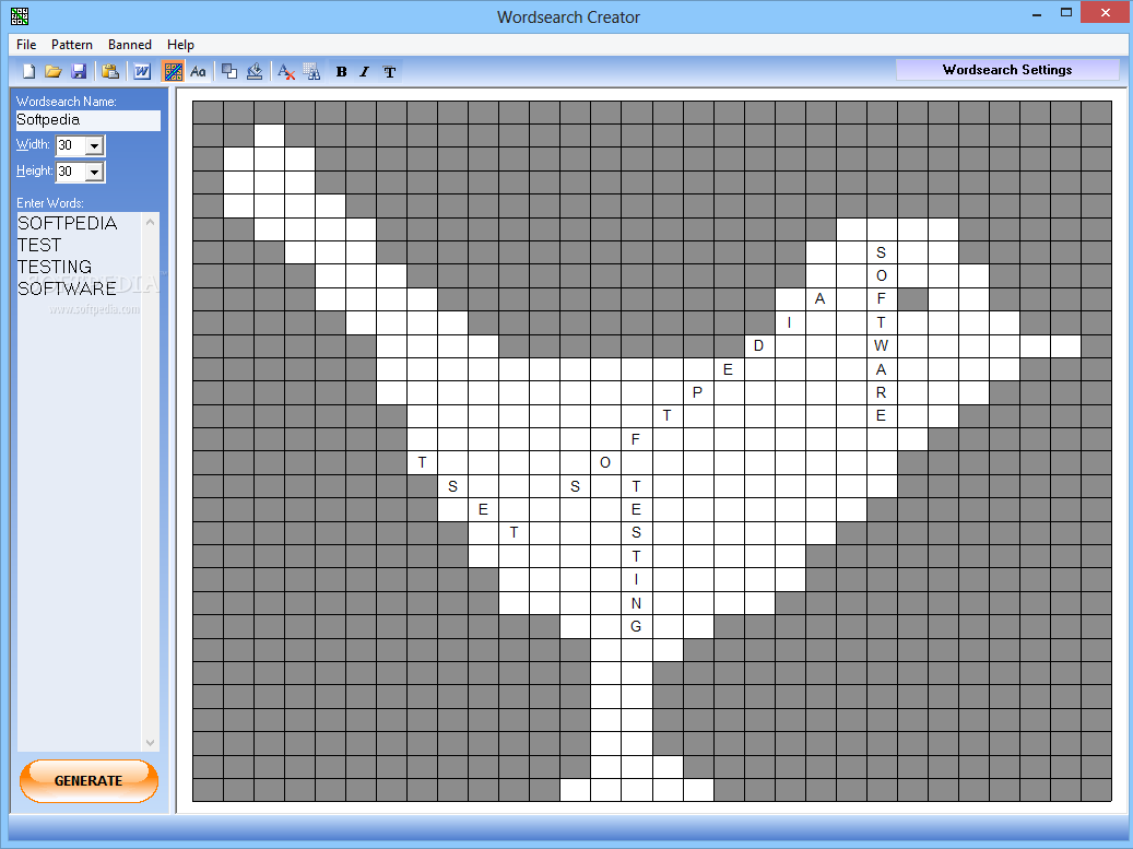Wordsearch Creator Pro