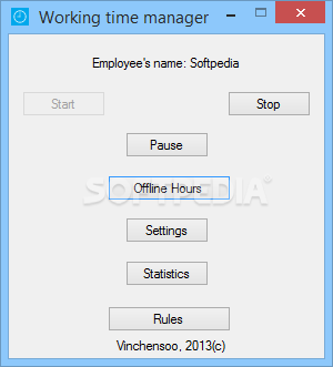 Working time manager