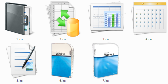 Works 9.0 Icon Pack