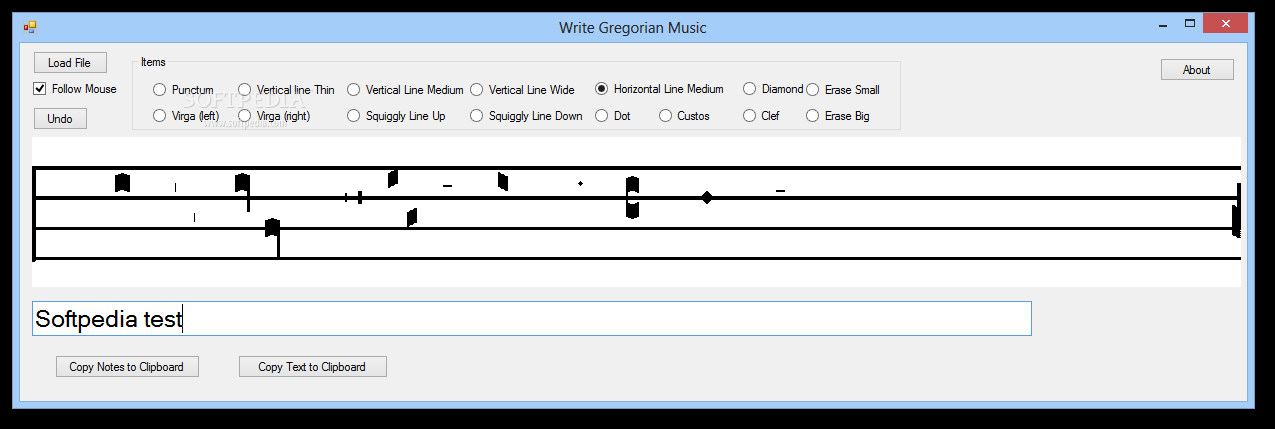 Write Gregorian Music