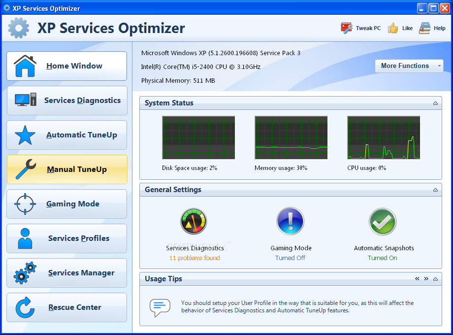 Top 29 Tweak Apps Like XP Services Optimizer - Best Alternatives