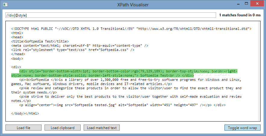 XPath Visualiser