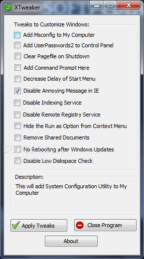 XTweaker