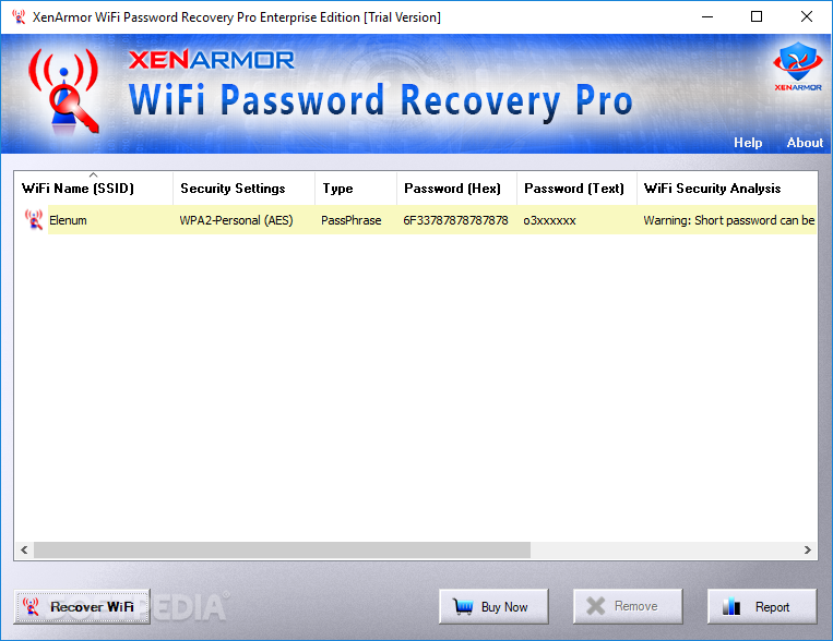 XenArmor WiFi Password Recovery Pro
