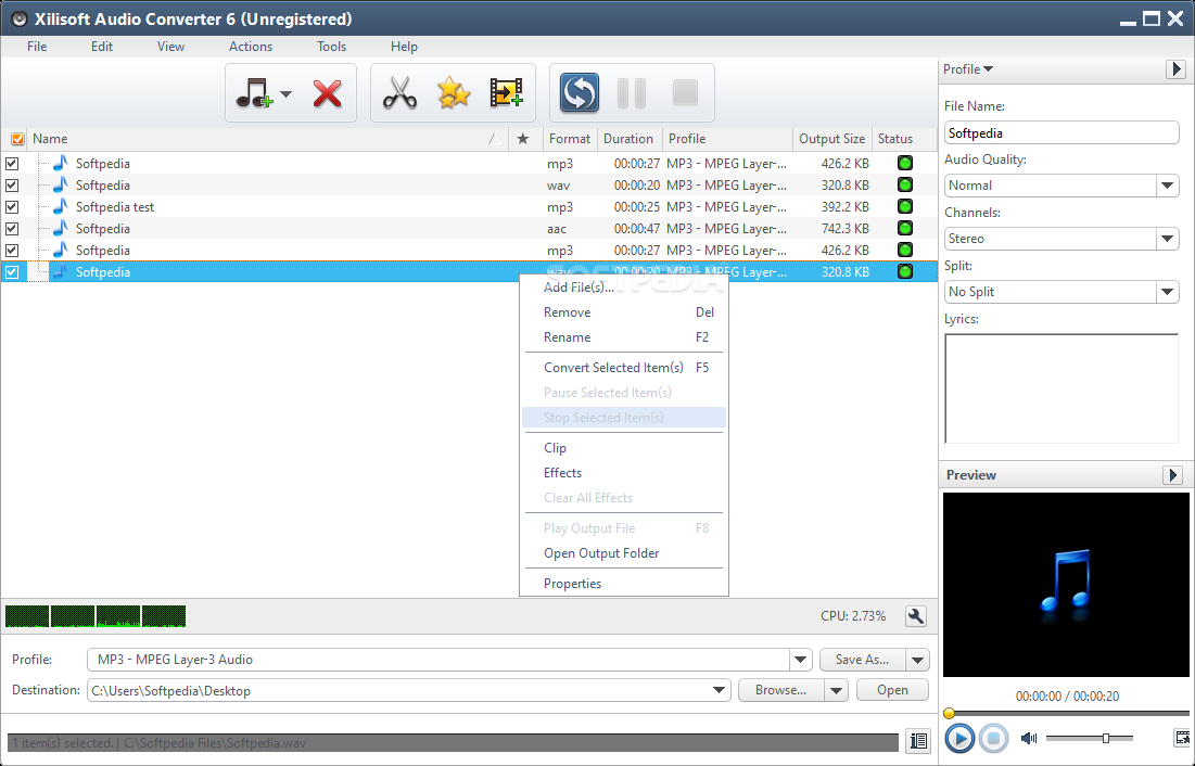 Xilisoft Audio Converter