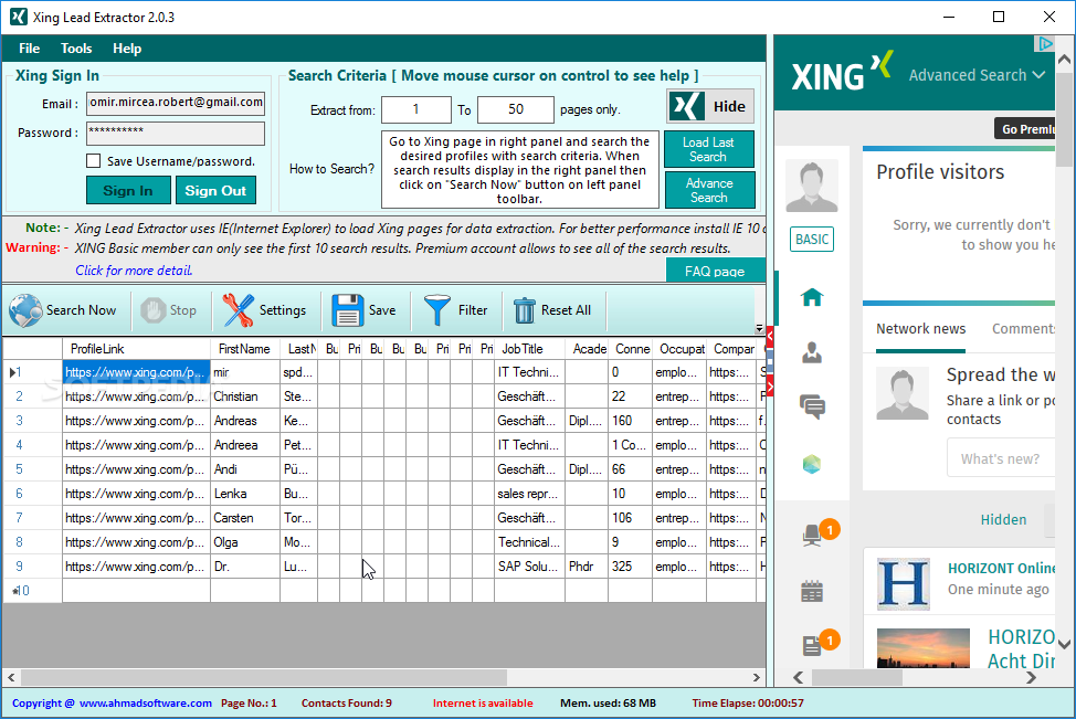 Top 23 Internet Apps Like Xing Lead Extractor - Best Alternatives