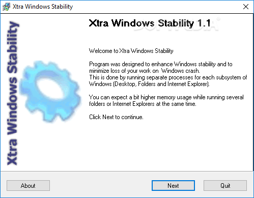 Xtra Windows Stability