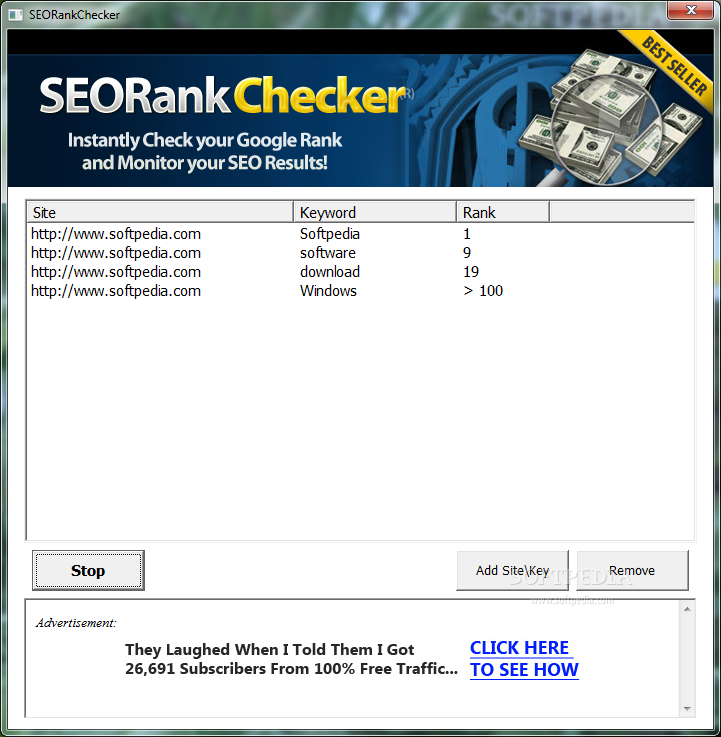 SEO Rank Checker