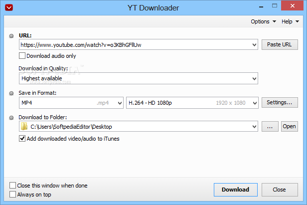 YT Downloader
