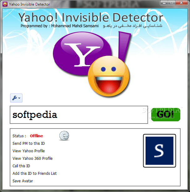 Yahoo Invisible Detector