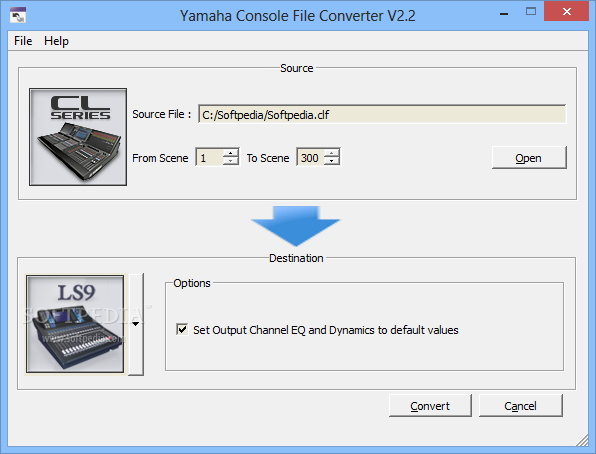 Yamaha Console File Converter